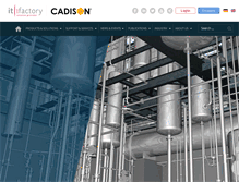 Tablet Screenshot of cadison.com